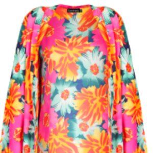 Plus Floral Maxi Kimono -PRICE FIRM